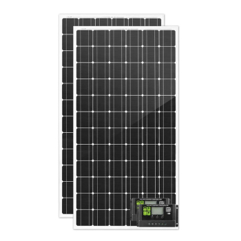 500W 12V Mono Solar Panel Kit Caravan Power Battery Charging Pair 250w