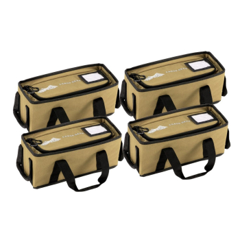 SAN HIMA 4x Tough Canvas Storage Bags 40cmx15cmx16cm