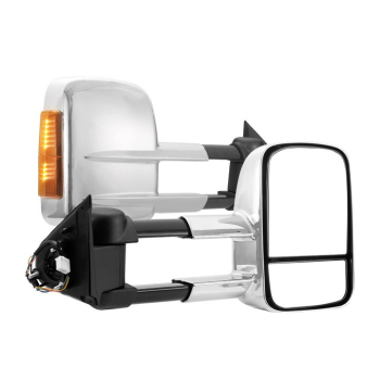 SAN HIMA Extendable Towing Mirrors For Nissan Navara D23 2015-On