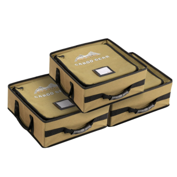 SAN HIMA 3x Tough Canvas Bags 40cmx40cmx16cm