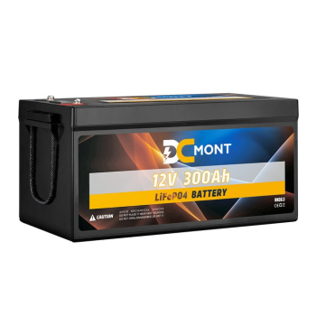 300Ah 12V Lithium Battery LiFePO4 2000 Cycle Built-in BMS