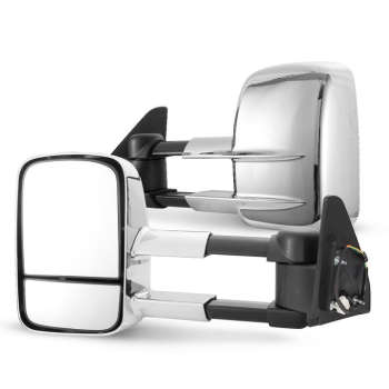 Pair Extendable Towing Mirrors for Toyota Prado 120 Series 2002-2009