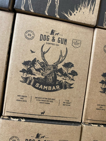 Dog & Gun Pre-Loaded Drip Filters (Sambar 7 Pack)