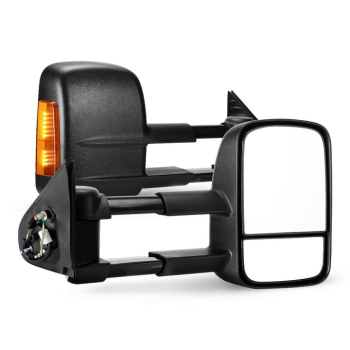 Pair Extendable Towing Side Mirrors suits Toyota HILUX 2015-ON