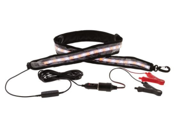 HULK FLEXIBLE LED CAMPING STRIP LAMP - DUAL ORANGE/WHITE ILLUMINATION